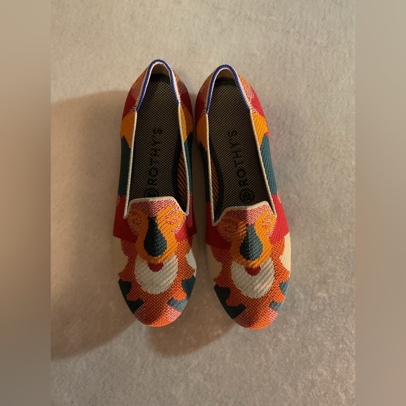 Rothy's Shoes - Rothy's The Loafer Moroccan Amber Knit Flats size 8